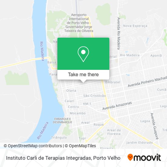 Instituto Carli de Terapias Integradas map