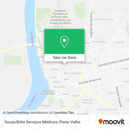 Souza Brito Serviços Médicos map