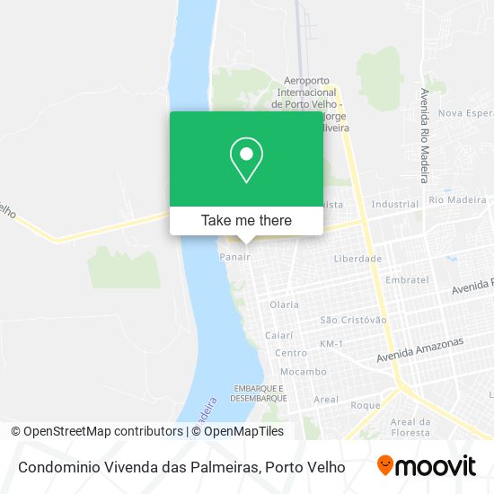 Condominio Vivenda das Palmeiras map