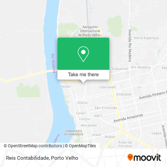 Reis Contabilidade map