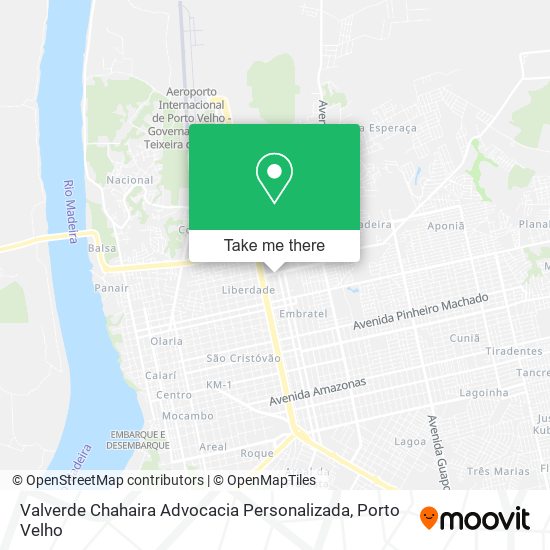 Valverde Chahaira Advocacia Personalizada map