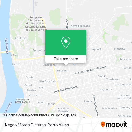 Negao Motos Pinturas map