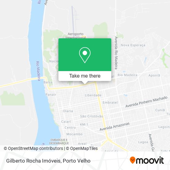 Mapa Gilberto Rocha Imóveis