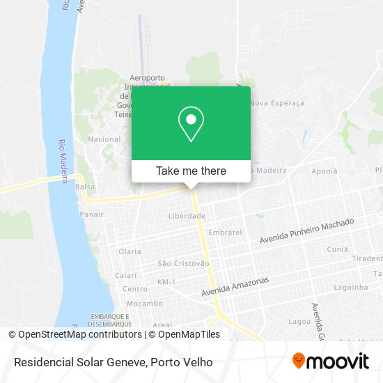 Residencial Solar Geneve map