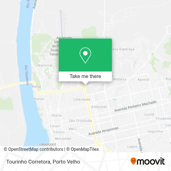Tourinho Corretora map