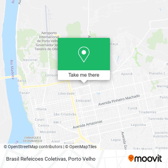 Brasil Refeicoes Coletivas map