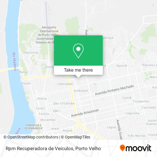 Rpm Recuperadora de Veículos map