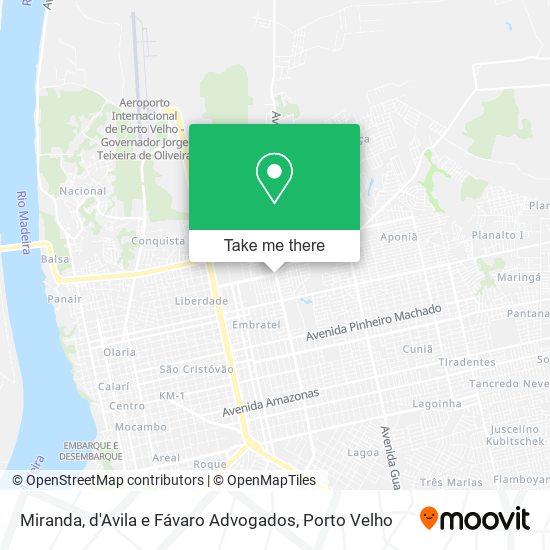 Miranda, d'Avila e Fávaro Advogados map
