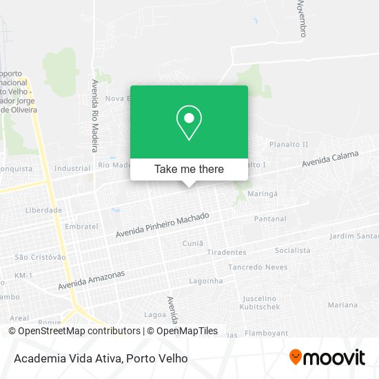 Academia Vida Ativa map