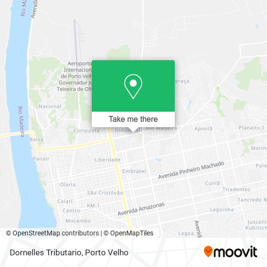 Dornelles Tributario map