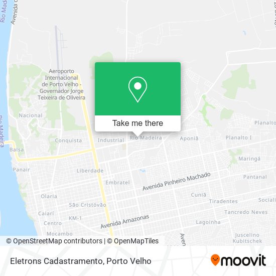 Eletrons Cadastramento map