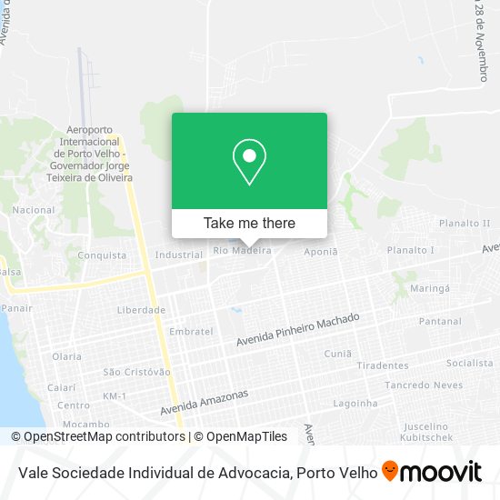 Vale Sociedade Individual de Advocacia map