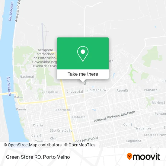 Green Store RO map