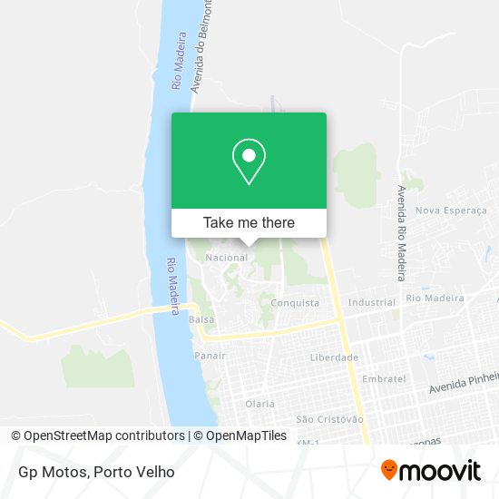 Gp Motos map
