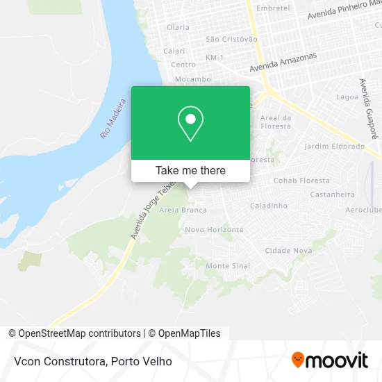 Vcon Construtora map