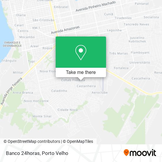 Banco 24horas map