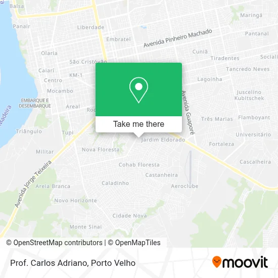 Prof. Carlos Adriano map