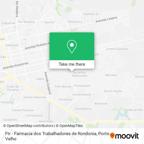 Ftr - Farmacia dos Trabalhadores de Rondonia map