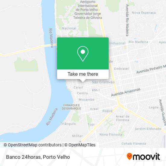 Banco 24horas map