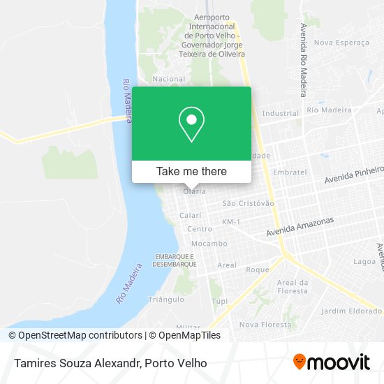 Tamires Souza Alexandr map