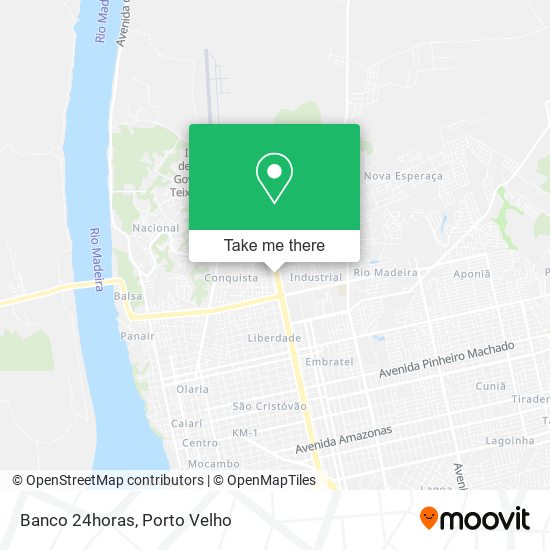 Banco 24horas map