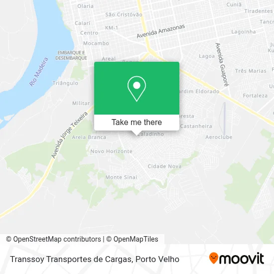 Transsoy Transportes de Cargas map