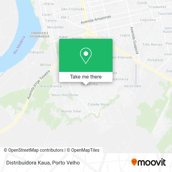 Distribuidora Kaua map