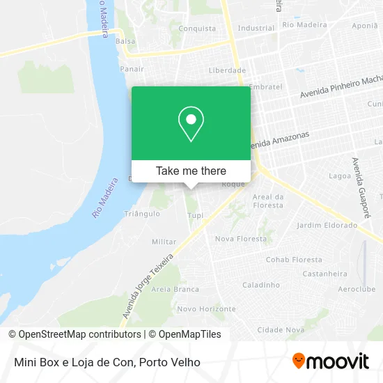 Mini Box e Loja de Con map