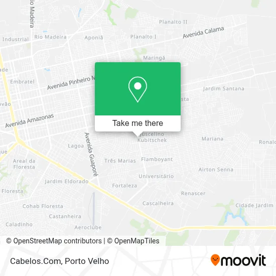 Cabelos.Com map