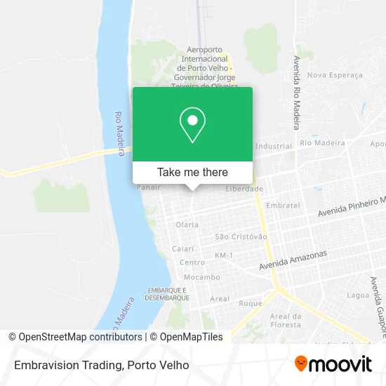 Embravision Trading map