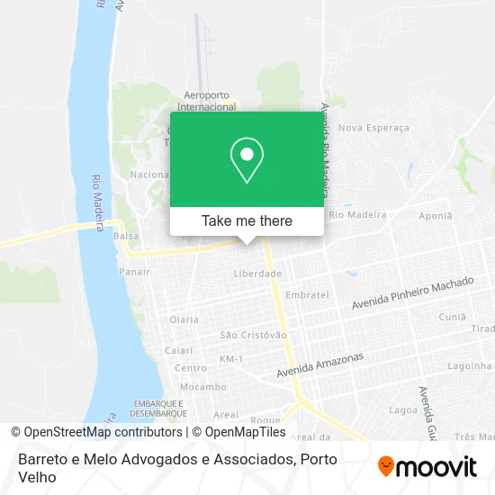 Barreto e Melo Advogados e Associados map
