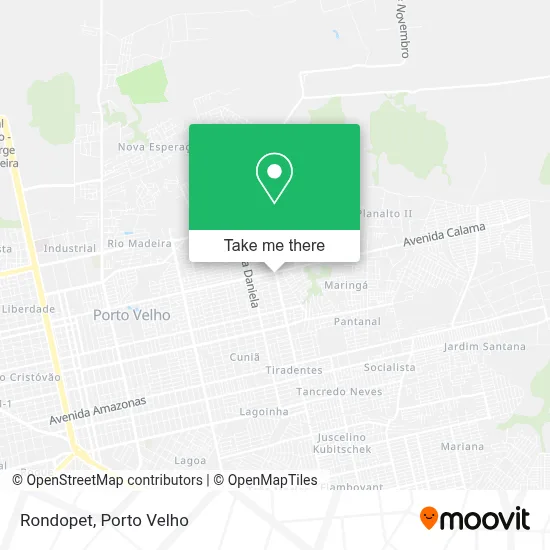 Rondopet map