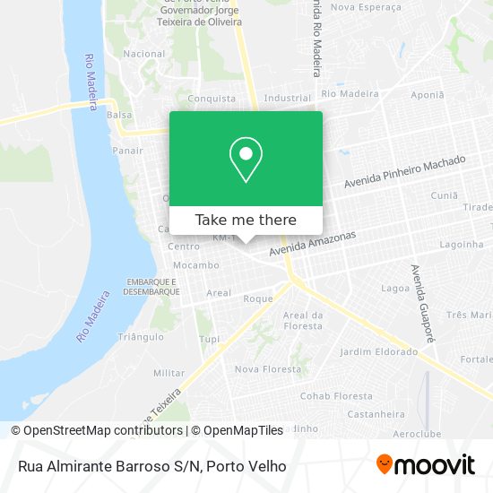 Rua Almirante Barroso S/N map