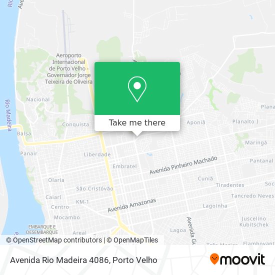 Avenida Rio Madeira 4086 map