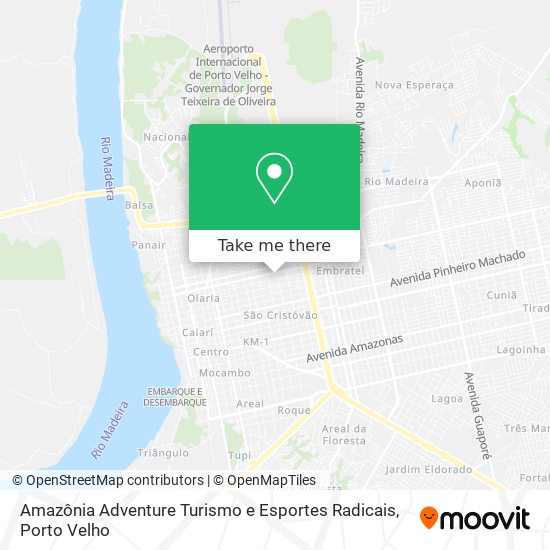 Amazônia Adventure Turismo e Esportes Radicais map