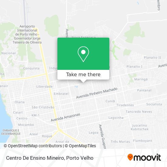 Centro De Ensino Mineiro map