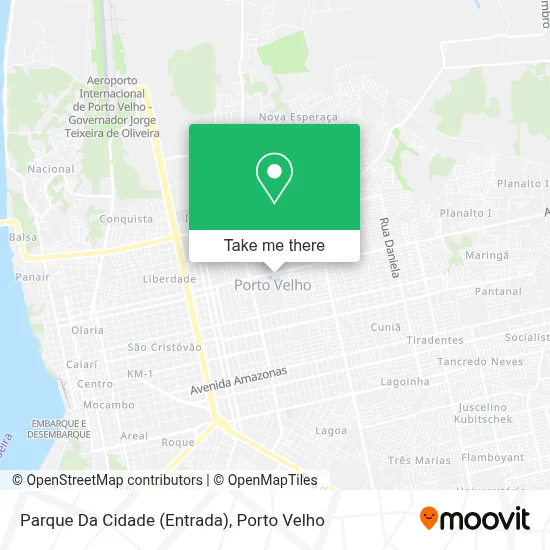 Parque Da Cidade (Entrada) map