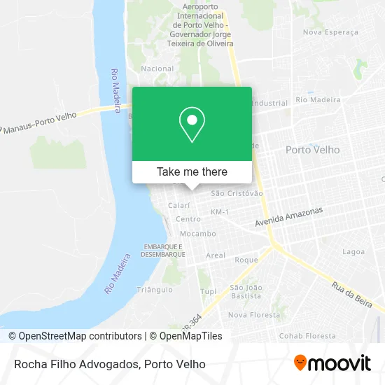 Rocha Filho Advogados map