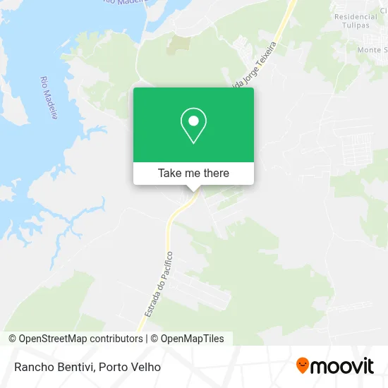 Rancho Bentivi map