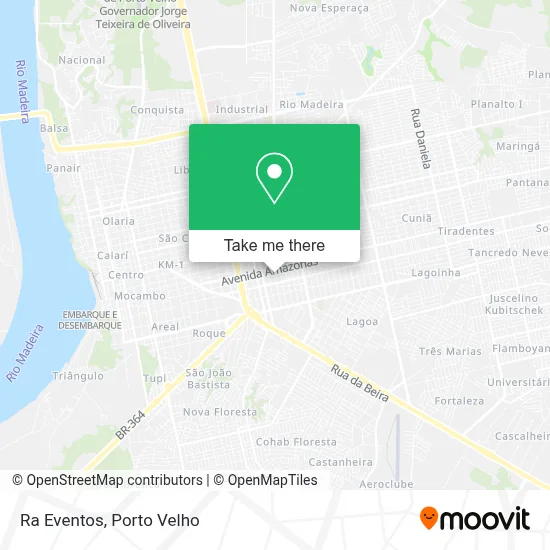 Ra Eventos map