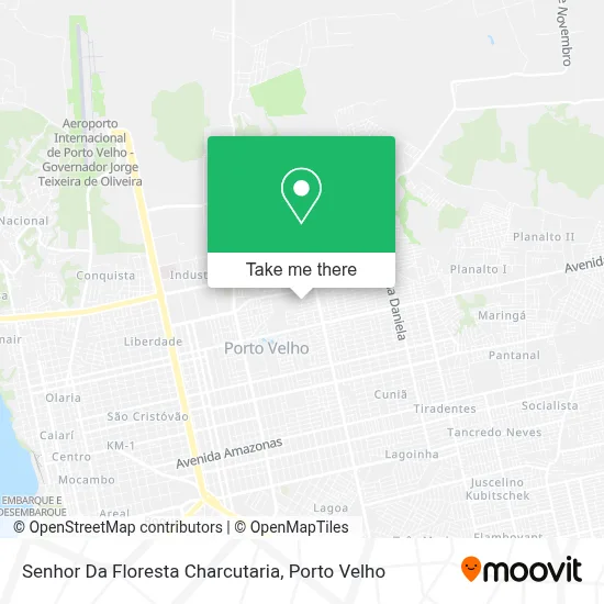 Senhor Da Floresta Charcutaria map