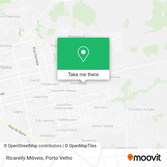 Ricarelly Móveis map