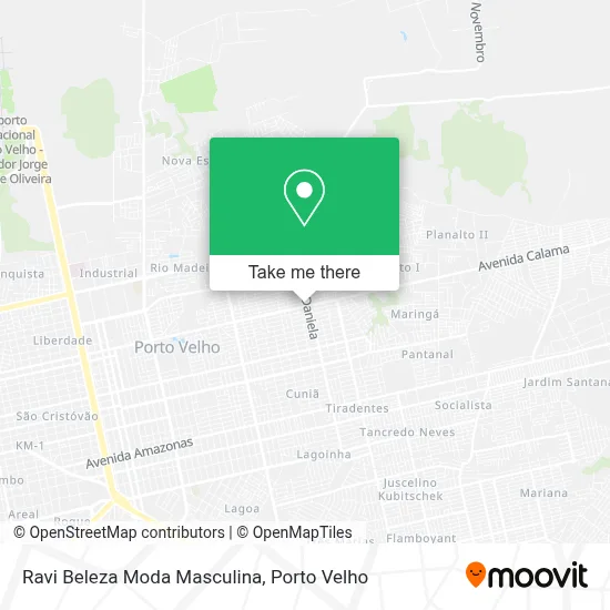 Ravi Beleza Moda Masculina map