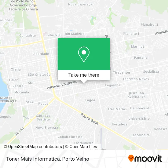 Toner Mais Informatica map