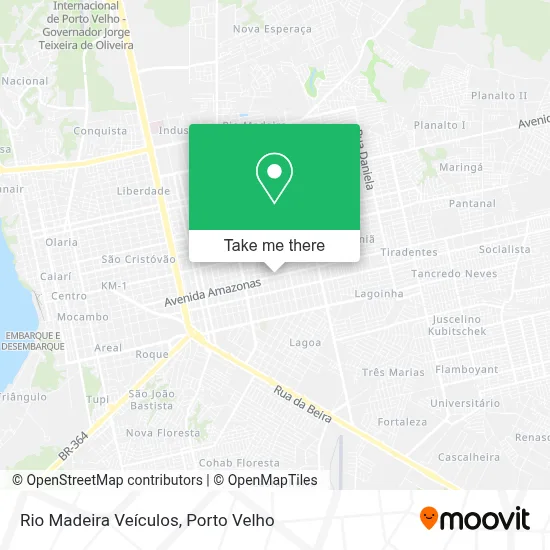 Rio Madeira Veículos map