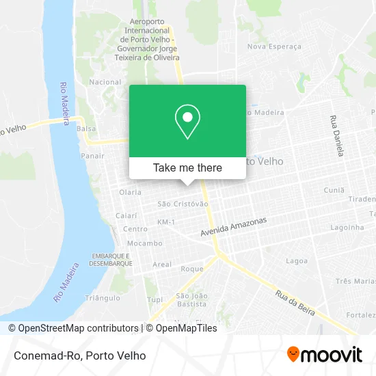 Conemad-Ro map