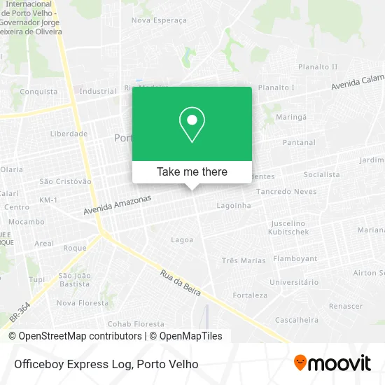 Officeboy Express Log map