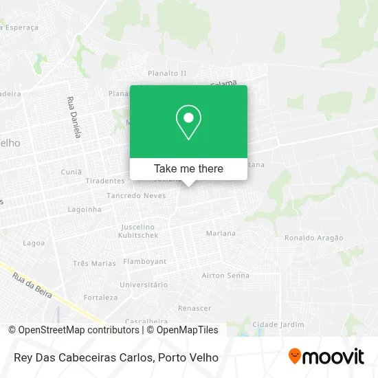 Rey Das Cabeceiras Carlos map