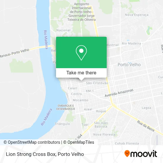 Lion Strong Cross Box map