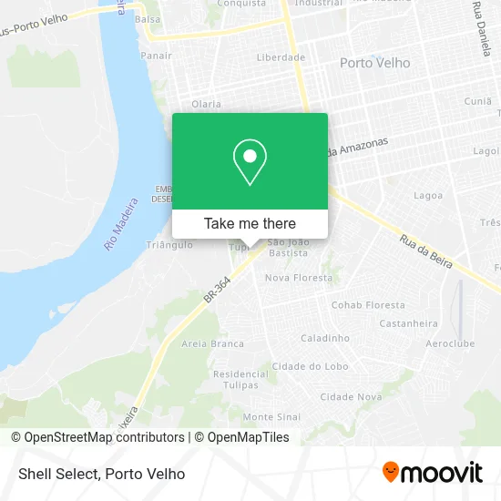 Shell Select map